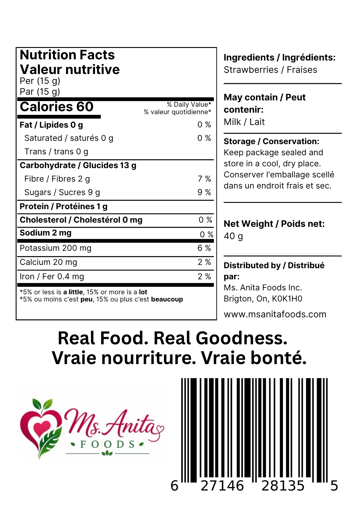 Freeze-Dried Strawberries