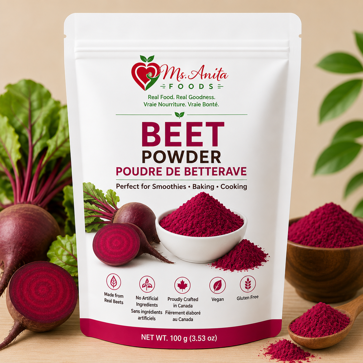 Beet Powder | Poudre de Betterave | 100g