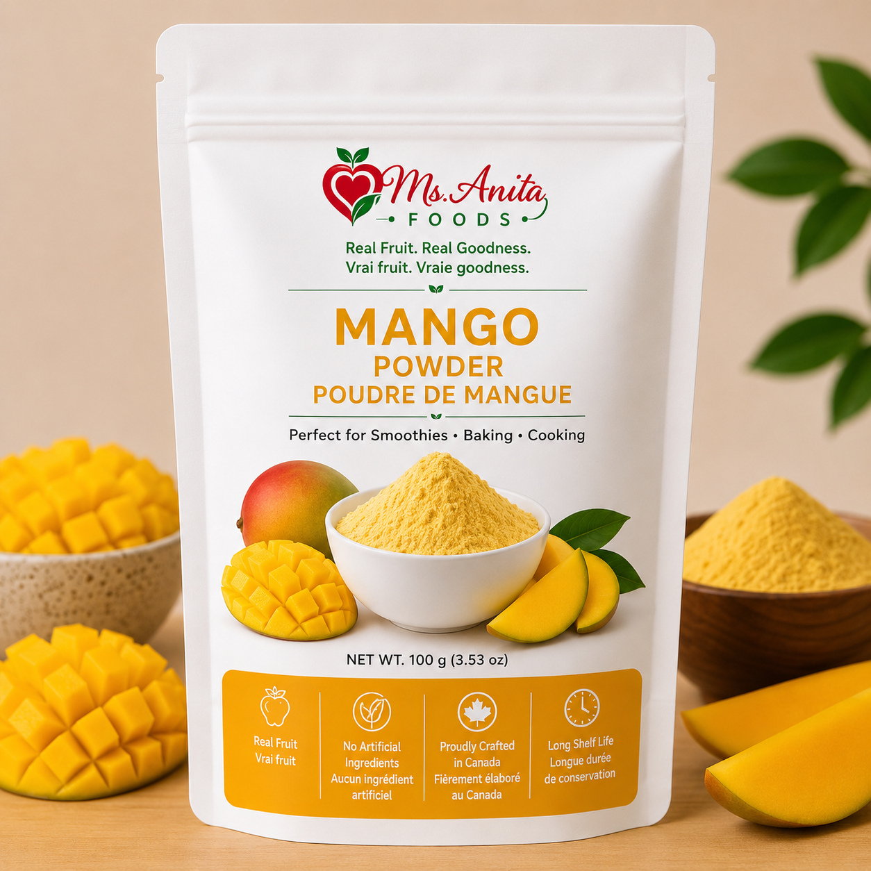 Mango Powder | Poudre de Mangue | 100g