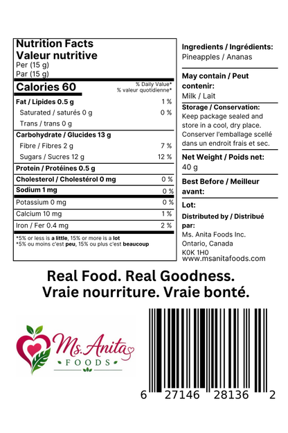 Freeze-Dried Pineapple