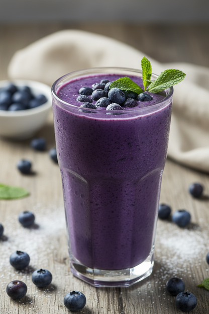 Blueberry Smoothie Drink