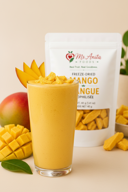 Freeze-Dried Mango Smoothie - Tall Drink