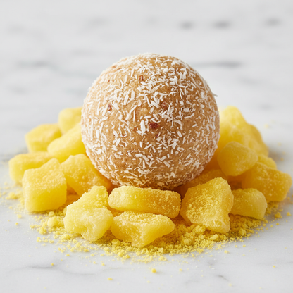 Freeze-Dried Pineapple Hero Shot - Macro